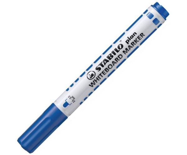 Stabilo: Plan WhiteBoard fixka na tabuľu v modrej farbe