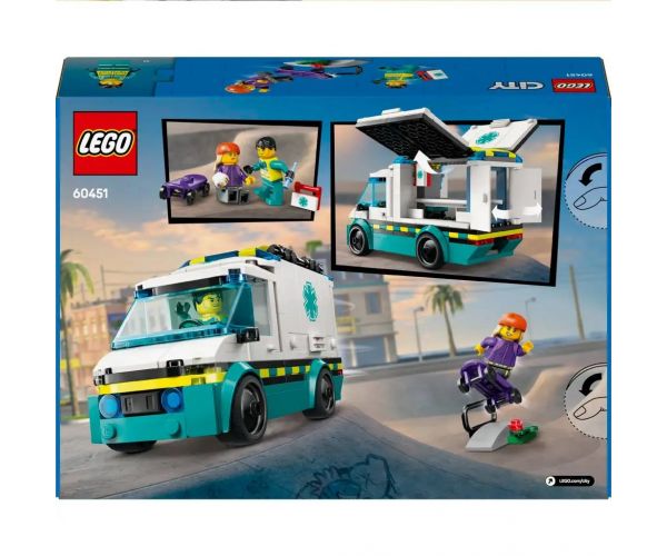 LEGO® City: Záchranné auto (60451)