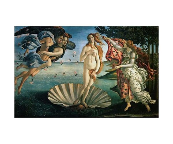 Botticelli: Zrodenie Venuše Múzeum HQC puzzle 2000ks - Clementoni