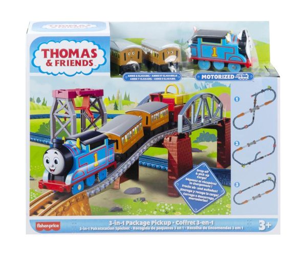 Fisher-Price: Thomas 3 v 1 dráhová súprava - Mattel