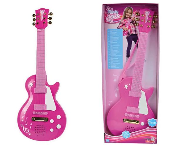 Môj hudobný svet: Dievčenská rocková gitara - Simba Toys