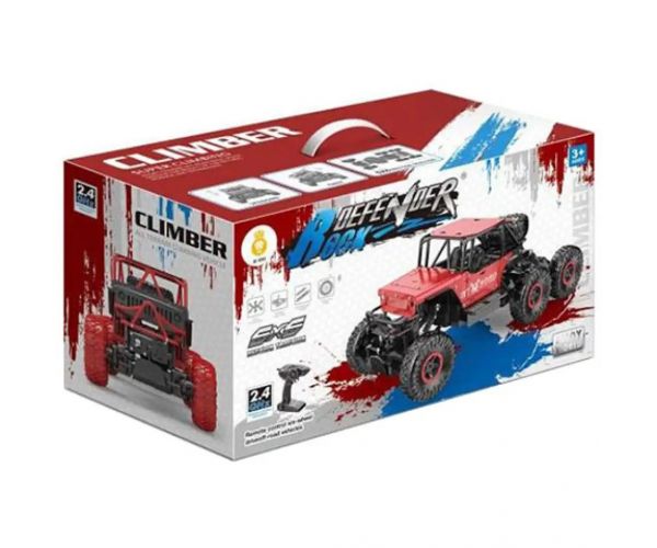 RC Defender vojenské horolezecké auto na diaľkové ovládanie 1/10
