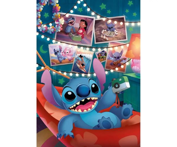 Vysokokvalitná kolekcia Disney Stitch 1000-dielne puzzle - Clementoni