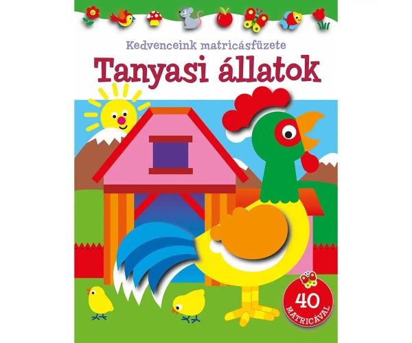 Naše obľúbené samolepkové zošity - Farmárske zvieratá