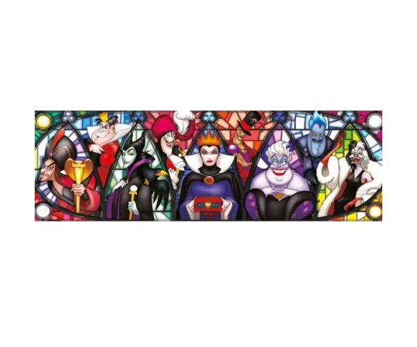 Disney Hlavní zločinci 1000 dielne puzzle - Clementoni
