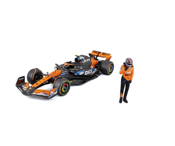 Bburago: F1 pretekárske auto - Mclaren MCL39 Norris 1 /24