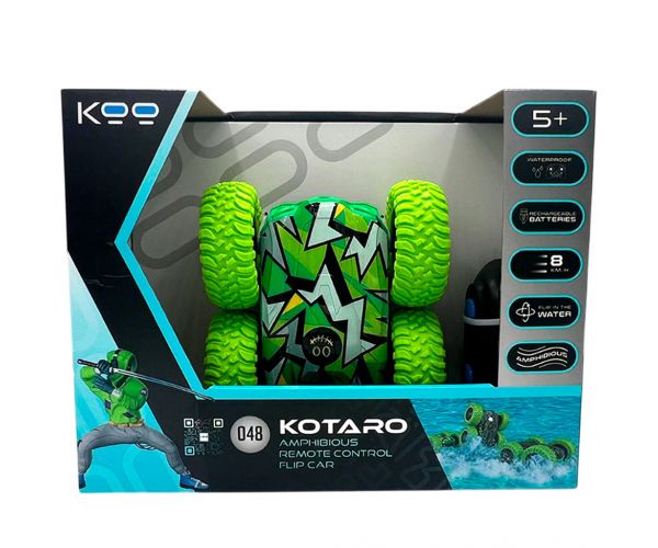 KOO: Kotaro 048 obojživelné obojstranné diaľkovo ovládané kaskadérske auto 1/16