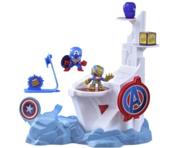 Marvel Stunt Squad: Kapitán Ameriky vs. Thanos vystreľovacia súprava - Hasbro