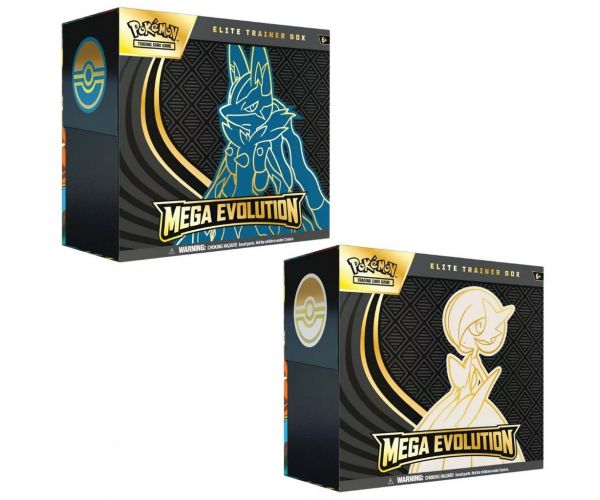Pokémon TCG ME01 Elite Trainer Box s 9 booster balíčkami v dvoch variantoch