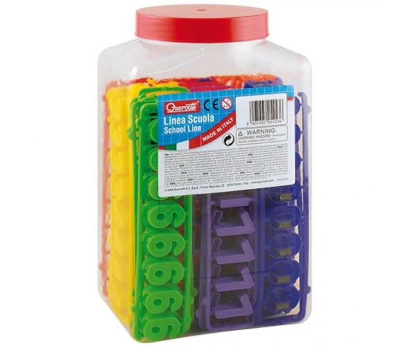 Quercetti: Magnetické čísla 288 dielny set