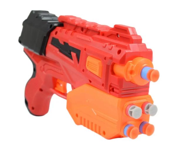 Crazy Launcher: Set manuálnej zbrane s terčom a nábojmi 24cm