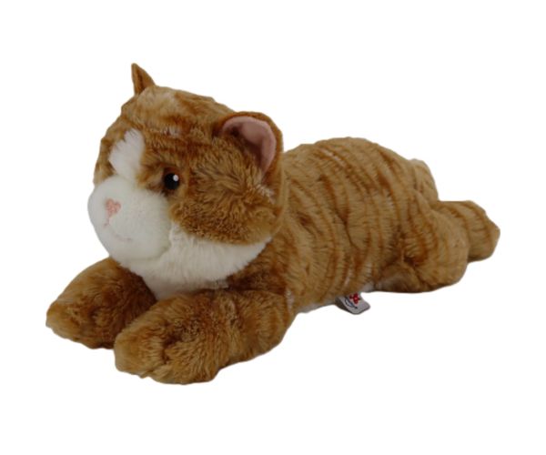 Nicotoy: Ležiaca plyšová mačka v rôznych farebných variantoch 38cm 1ks – Simba Toys