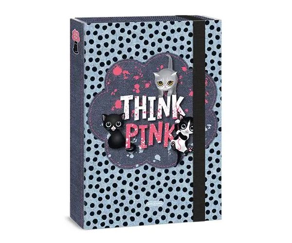 Ars Una: Think Pink box na zošity A/4