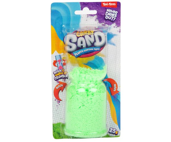 Crazy Sand kinetická piesok v rôznych farbách 25g 1ks