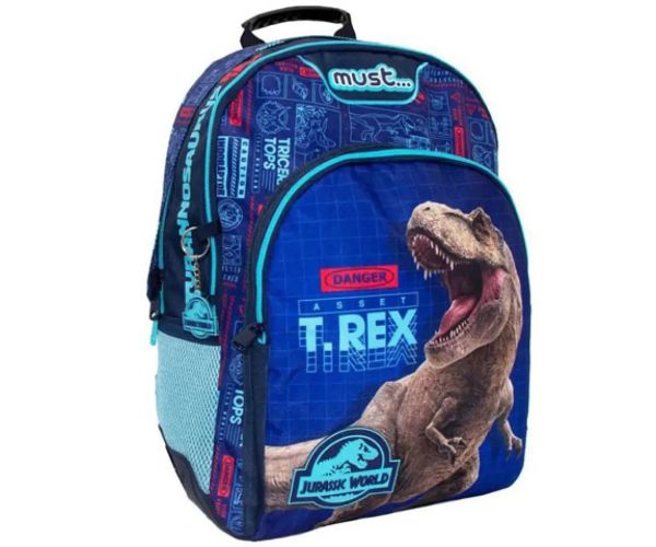 Must... Jurassic World T-Rex školská taška, batoh 33x16x45cm