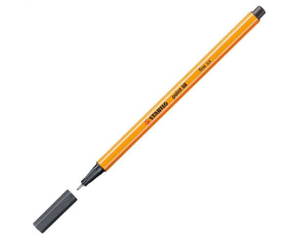 Stabilo: Point 88 chladno-sivý popisovač 0,4mm