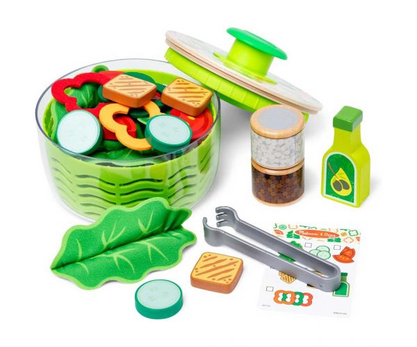 Melissa&Doug: Hrací set na krájanie šalátu - Spin Master