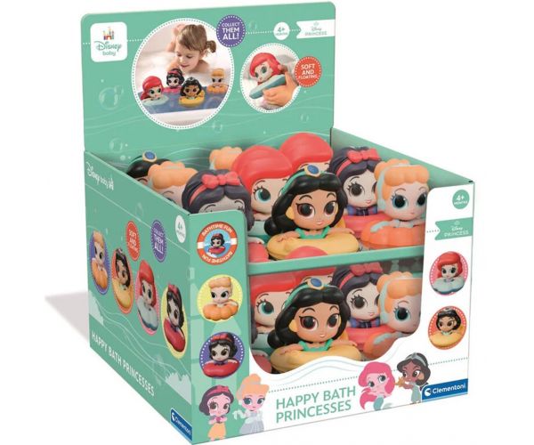 Disney Princezné baby kúpeľná hračka v rôznych variantoch 1ks - Clementoni