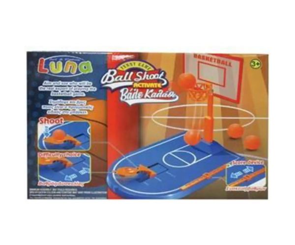 Luna: Stolný basketbal zručnostná hra 27x19cm