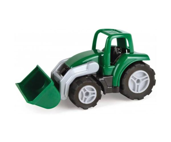 LENA: Workies pracovné stroje - Traktor s nakladačom 12cm-es