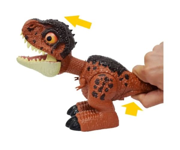 Dino World: T-Rex baby dinosaurus so zvukovými efektmi 25cm