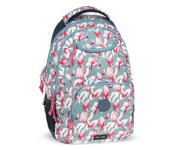 Ars Una: Rosy Magnolia AU-6 školská taška, batoh 34x49x26 cm