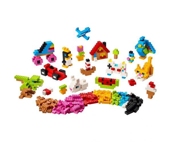LEGO® Classic: Farebné, kreatívne kocky (11045)