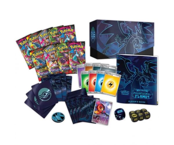 Pokémon TCG: ME02 Fantastické plamene Elite Trainer Box 9db booster balíčkom