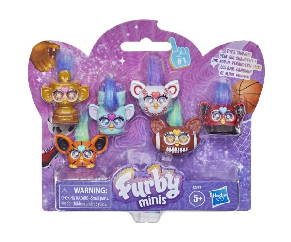 Furby: Minis Sports – balenie 6 figúrok – Hasbro