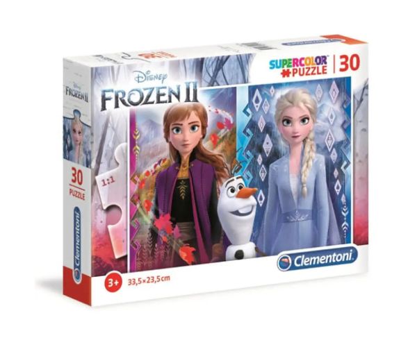 Ľadové kráľovstvo II. 30 ks puzzle - Clementoni