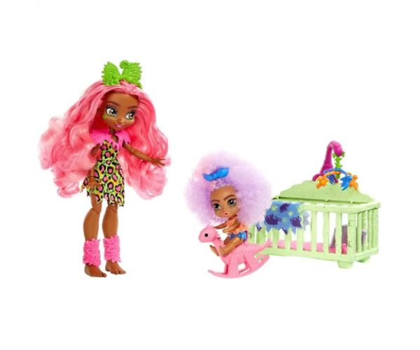 Cave Club: Babysitter hrací set s príslušenstvom - Mattel