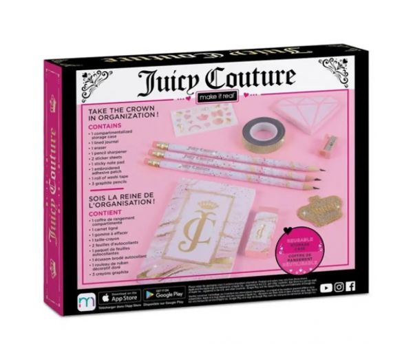 Make it Real: Juicy Couture Deluxe set písacích potrieb