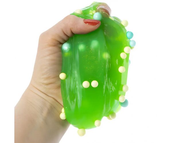Compound Kings: Voňavý dinosaurus slime s penovými guličkami a trblietkami 217g