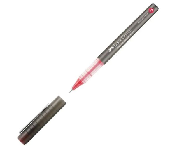 Faber-Castell: Needle červené pero 0,5mm