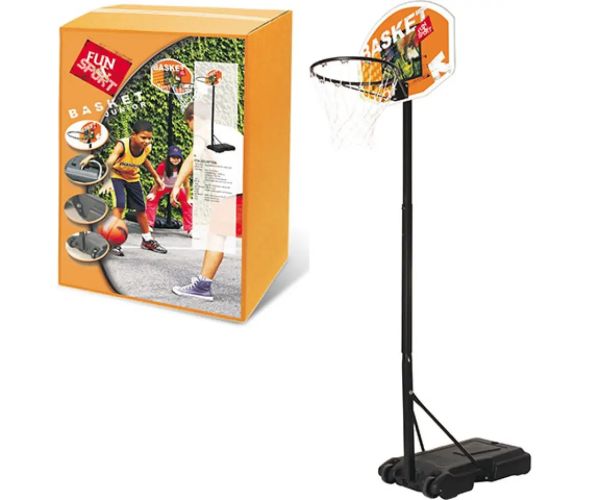 Basketbalový stojan s nastaviteľnou výškou 165-205cm