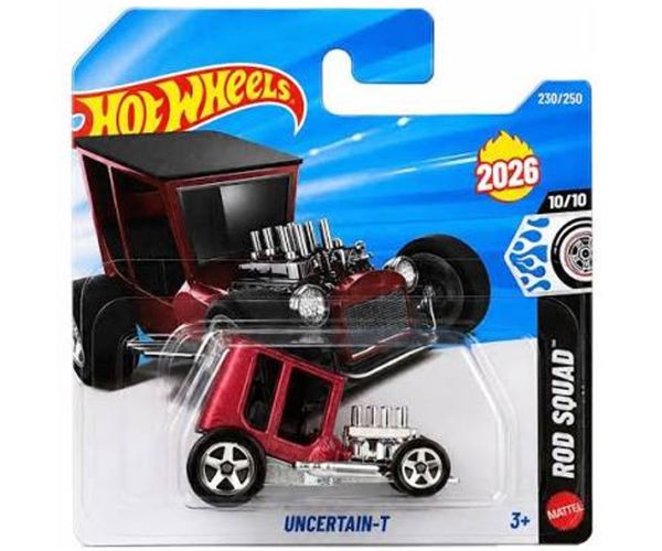 Hot Wheels: Uncertain-T autíčko 1/64 - Mattel