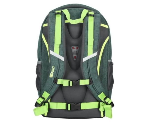 Spirit: Urban zelená ergonomická školská taška, batoh