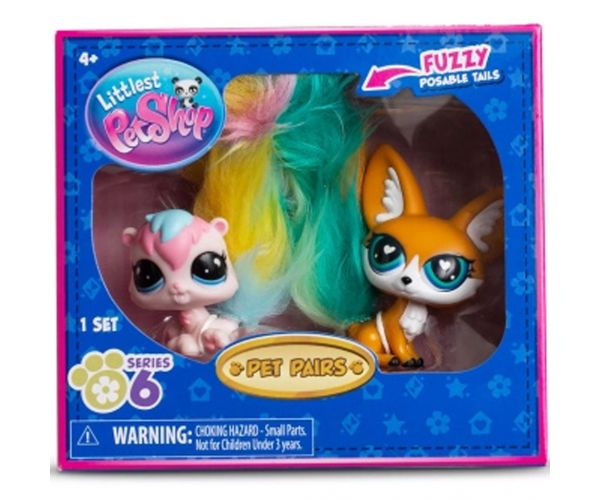 Littlest Pet Shop Pet Pairs zvieratko figura set – 6. séria