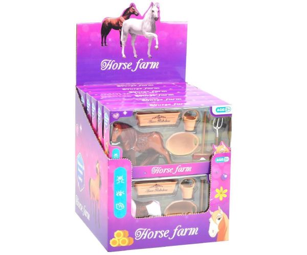 Luna: Horse Farm figúrka s doplnkami na starostlivosť v rôznych variantoch 1ks