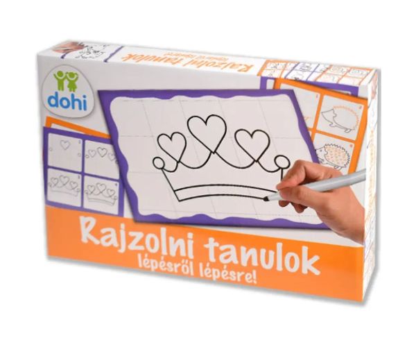 Učím sa kresliť, krok za krokom -  balík pre dievčatá