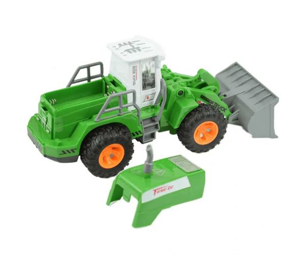 RC Čelný nakladač so svetlom na diaľkové ovládanie 1/48