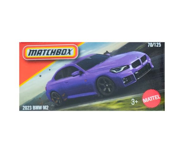 Matchbox: Kartónová krabička 2023 BMW M2 autíčko 1/64 - Mattel