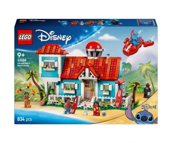 LEGO® Disney: Lilo a Stitchov plážový dom (43268)