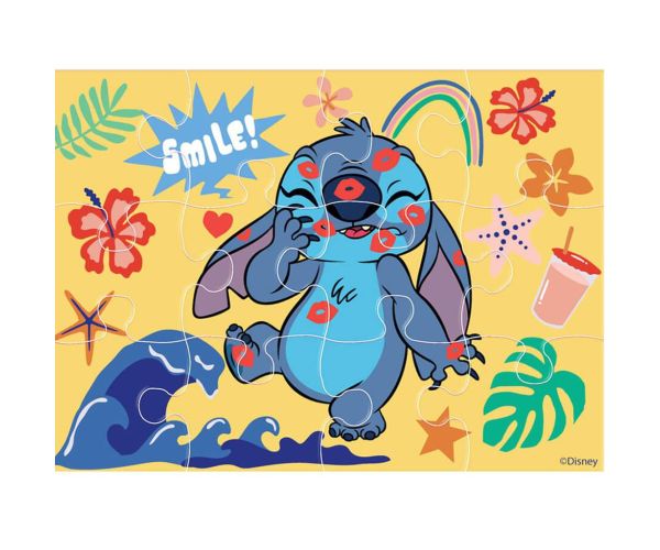 Luna: Stitch 4-v-1 puzzle set
