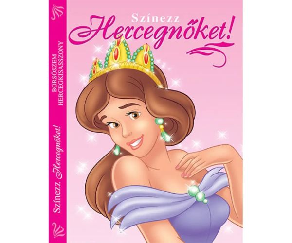 Farbi princezné! - Hrachová princezná omaľovánka