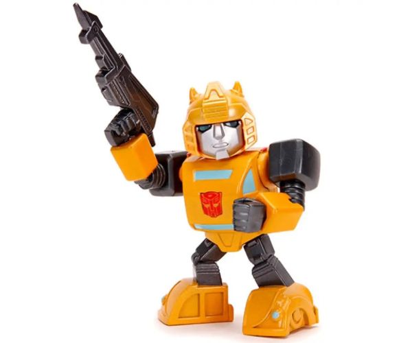 Transformers: Metalfigs Bumblebee figúrka so zbraňami 10cm - Simba Toys