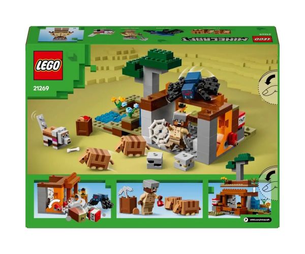 LEGO® Minecraft: Expedícia do sochy v bani (21269)
