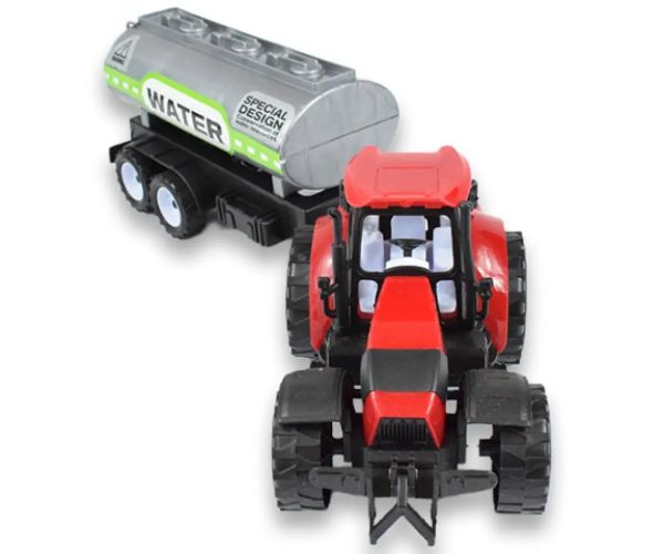 Farmer Truck: Traktor s cisternou na vodu v dvoch verziách 41cm