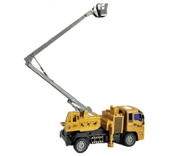 RC Pracovný stroj so zdvíhacím košom na diaľkové ovládanie 1/36 22cm