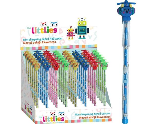 Luna: The Littlies mechanická ceruzka s vrtuľníkom, rôzne druhy – 1 ks